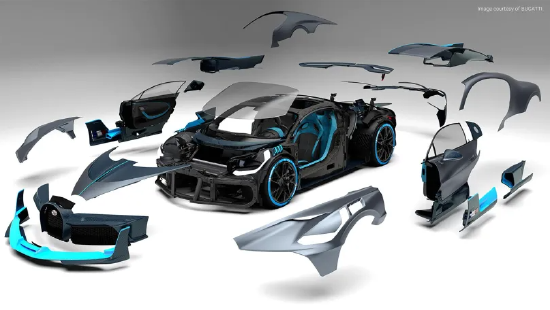 布加迪使用 VR 技术设计价值 500 万美元的超跑
